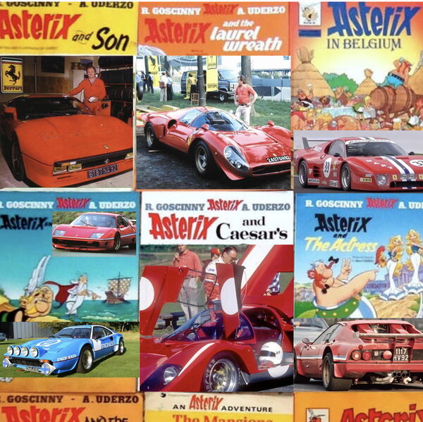 Astérix et les Ferrari