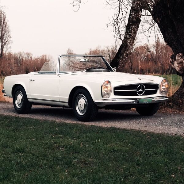 Cool, gracieuse, sexy : Mercedes 230 SL