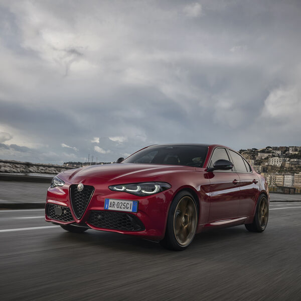 La charmante Giulia d'Alfa Romeo