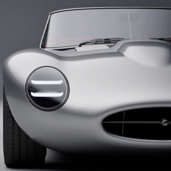 Callum dessine la Jaguar E-Type Concept