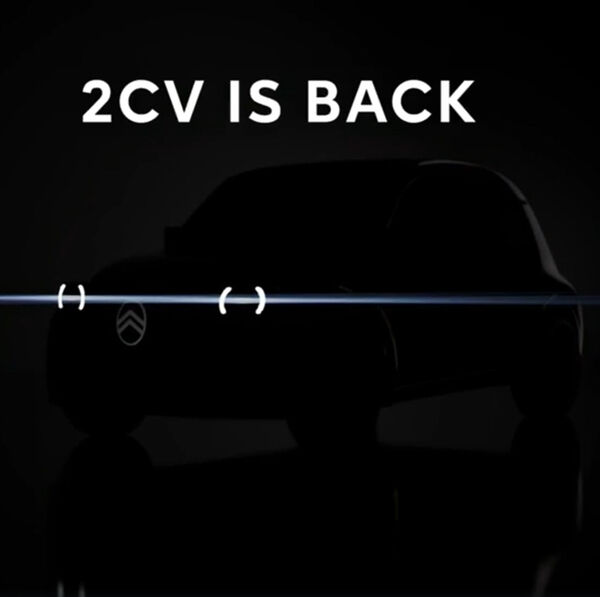 Le retour de la 2CV