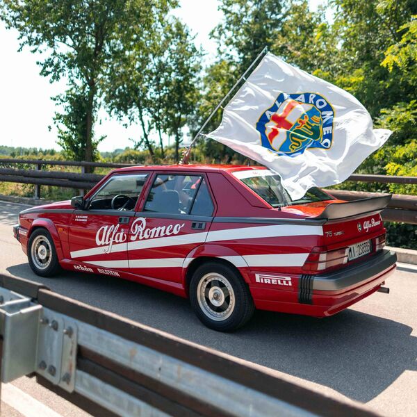 La famiglia Alfa feiert Geburtstag